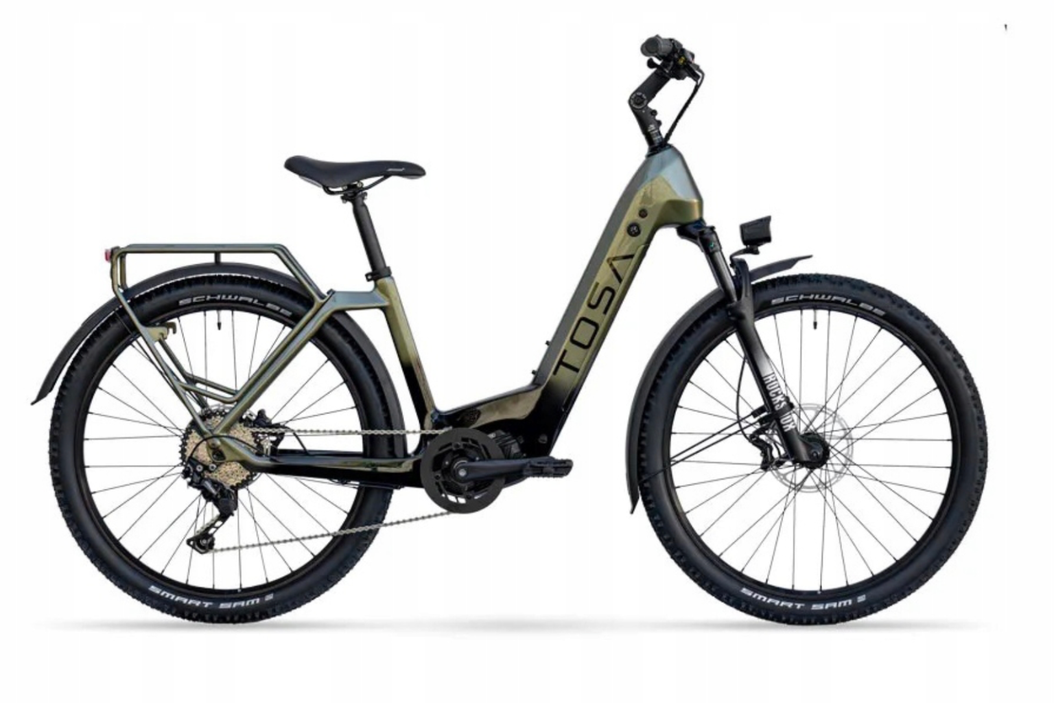 Wszechstronny rower elektryczny na miasto i szuter. Komfort, stabilność i styl, które sprawdzą się zarówno na codziennych trasach, jak i dłuższych wycieczkach.